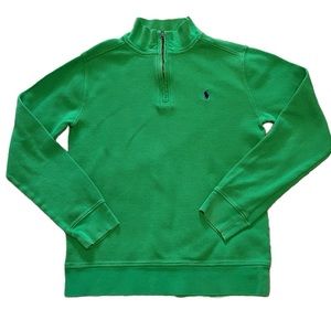 Polo by Ralph Lauren 1/4 zip Waffle Weave pullover